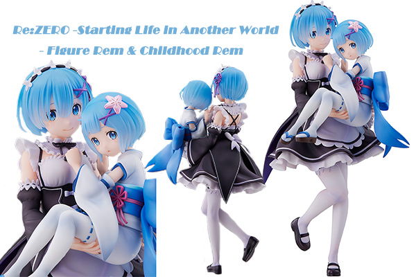 Re:ZERO レム&幼少期レム フィギュア – 新たな魅力発見 | J-Subculture
