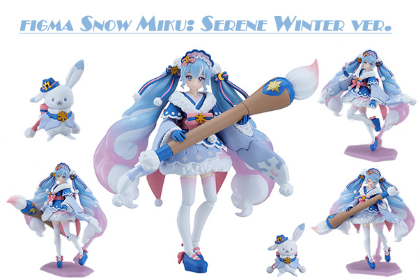 Snow Miku: Fuyutsuki Ver. Figma – 2023 Clouds and Skies